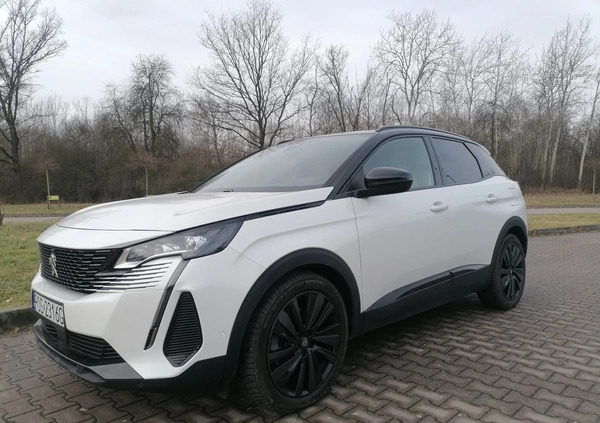 Peugeot 3008 cena 129900 przebieg: 45320, rok produkcji 2020 z Pobiedziska małe 29